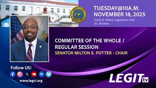 11-18-25 Committee of the Whole/Regular Session