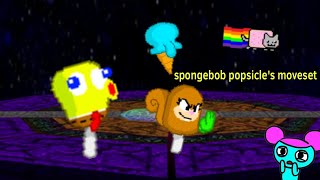 Super Smash Bros Lawl Spongebob Popsicle