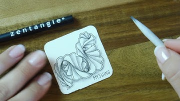 Zentangle® Pattern: Myswing