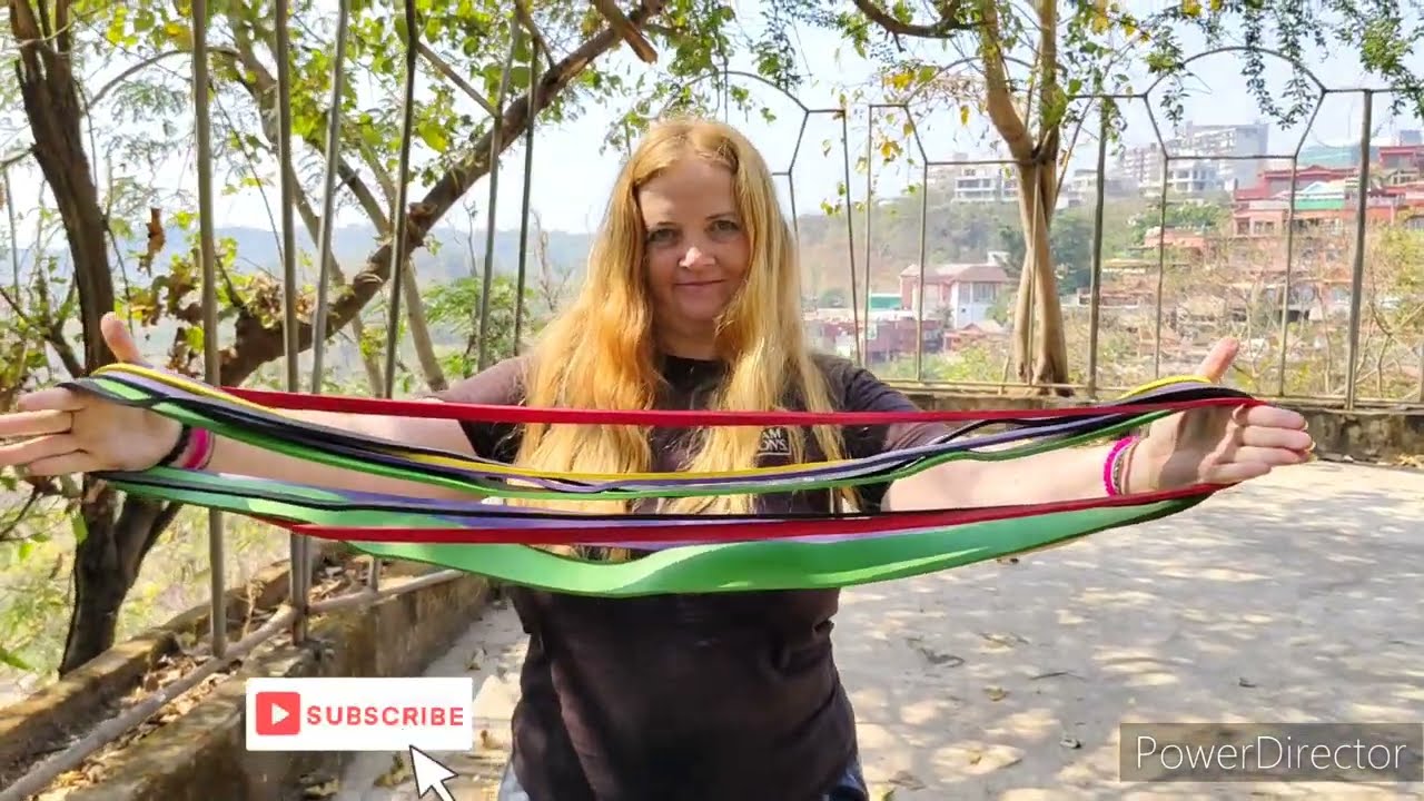 Outdoor Full Body Workout for Curvy Girls | Lose Weight with Resistance Bands