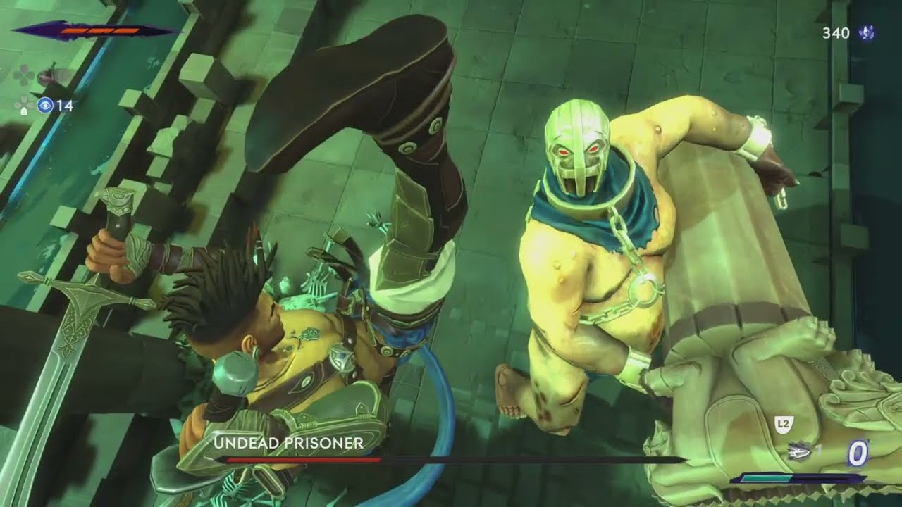 Prince of Persia: The Lost Crown | Undead Prisoner Boss Fight | Immortal Difficulty| No Commentary