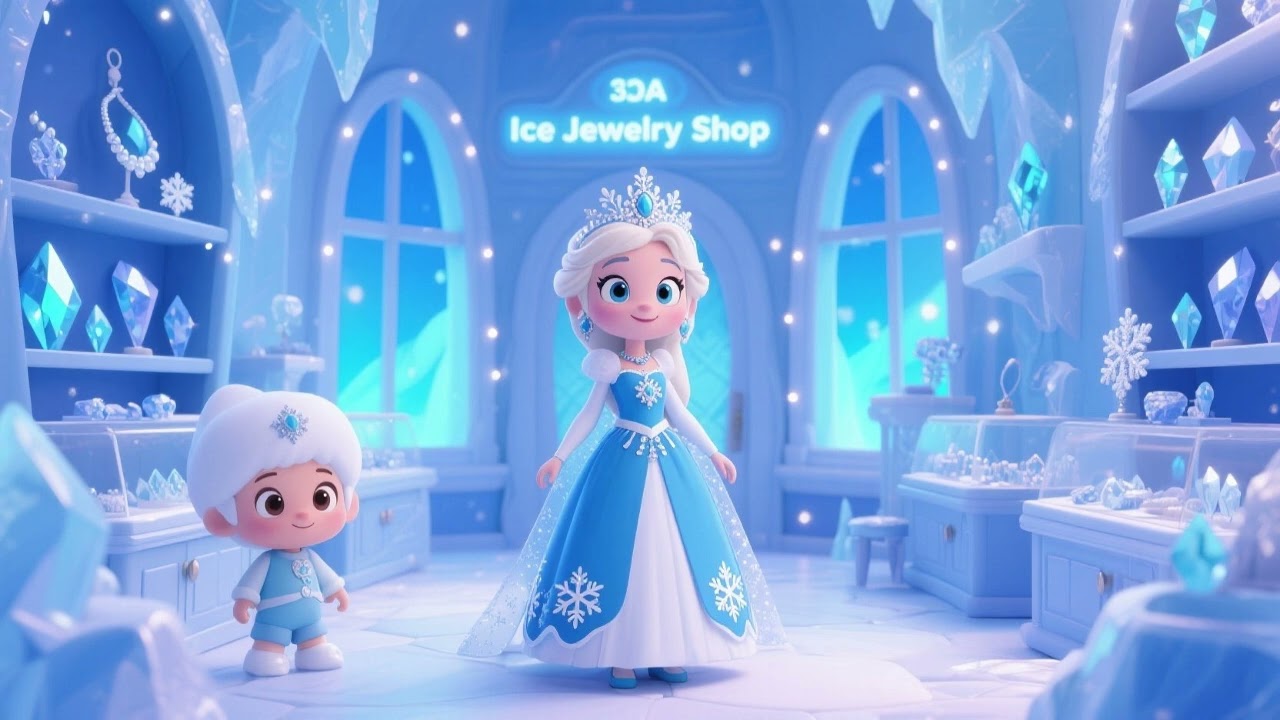 Ледяной магазин украшений Эльзы 3 ❄️💎 | Волшебное зимнее приключение