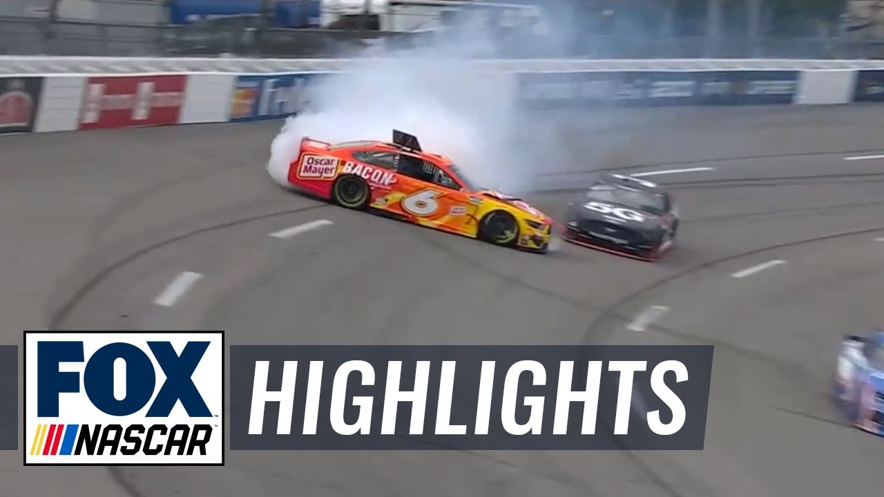 Ryan Newman spins out at Richmond after making contact w/ Austin Cindric | NASCAR ON FOX HIGHLIGHTS