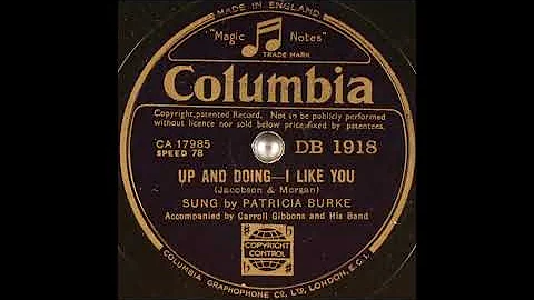 Patricia Burke - I Like You (1940)