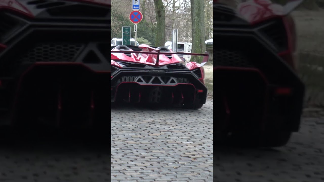 Ultra-Rare $11 Million Lamborghini Veneno LP750-4 Roadster