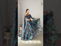 Beautiful Blue Floral Lehenga to elevate your festive look | #sareecollection #saree #indianwear