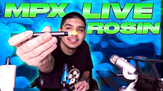 MPX LIVE ROSIN LIVE REVIEW | POT TALK