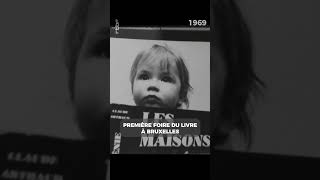 Première Foire du Livre à Bruxelles en #1969 #rtbf #archive #shorts #belgium #memories