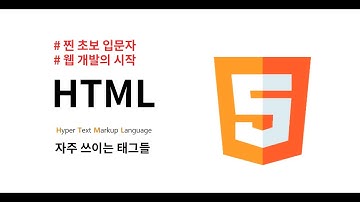 HTML 입문 - 비전공 입문자를 위한 웹개발 초급 강좌  . 2 자주쓰이는 태그들
