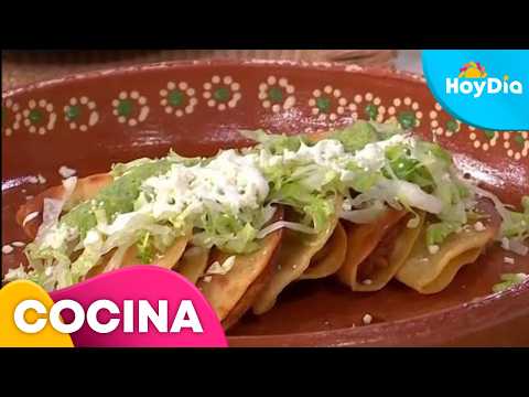 Tacos de papa con chorizo: un clásico mexicano lleno de sabor | Hoy Día | Telemundo