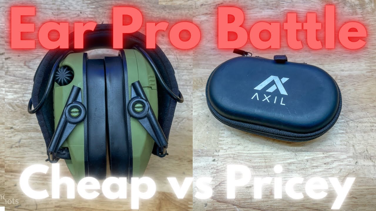 Ear Pro Battle: Cheap vs Pricey #hearingprotection #earprotection # ...