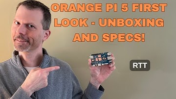 Orange Pi 5 First Look - Unboxing and Specs - Review!