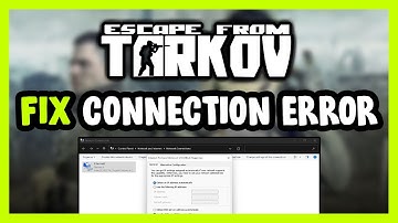 How to FIX Escape from Tarkov Connection / Server Error!
