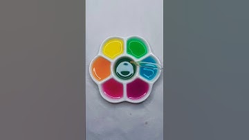 PART 3 🤔 Guess the mixed colors! #satisfying #colormixing #asmr #shorts