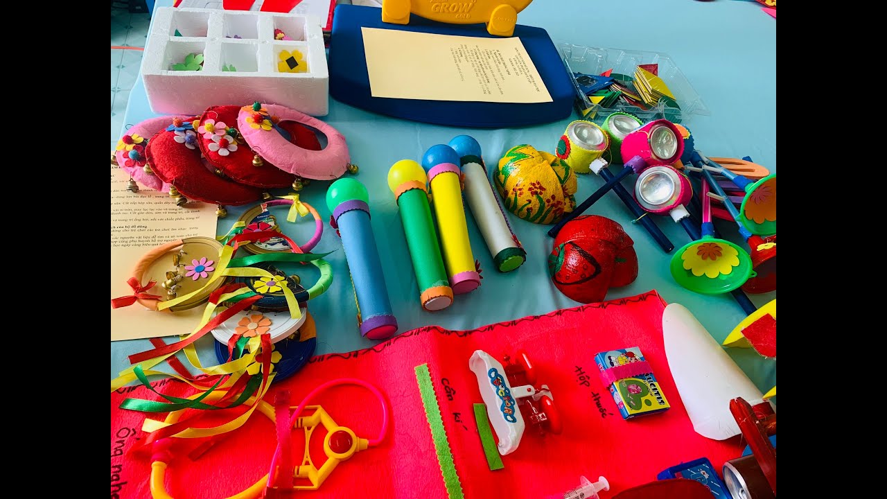 Hội thi đồ dùng dạy học, đồ chơi tự tạo trường mầm non 3/2 - Năm học 2022-2023 