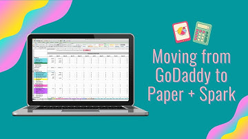 Moving from GoDaddy bookkeeping to a Paper + Spark spreadsheet