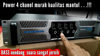 Affordable, High-Quality 4-Channel Power Amplifier FC-A41400 Class H screenshot 4