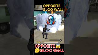 Free fire 😱opposite🤔gloo wall trick #freefire #trending #freefiremax #freefiregaming #ffbattleroyal