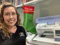 Sip & Stitch Live Beginner Machine Embroidery Tutorial How to Embroider Christmas Stockings PE800