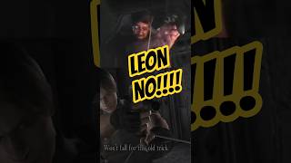 LEON STAY AURA FARMING #residentevil4 #residentevilrequiem #residentevil #leonskennedy #shorts