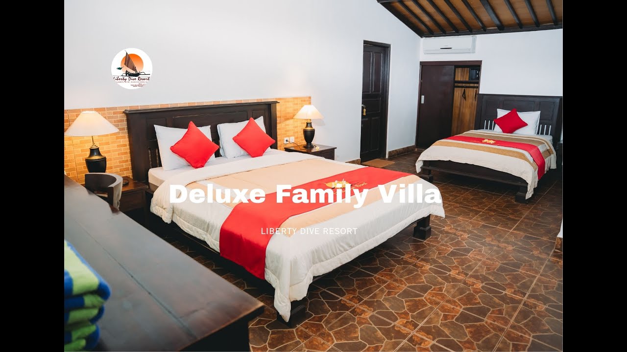 Deluxe Family Villa - Liberty Dive Resort 