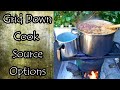 Off Grid Cook Source Options