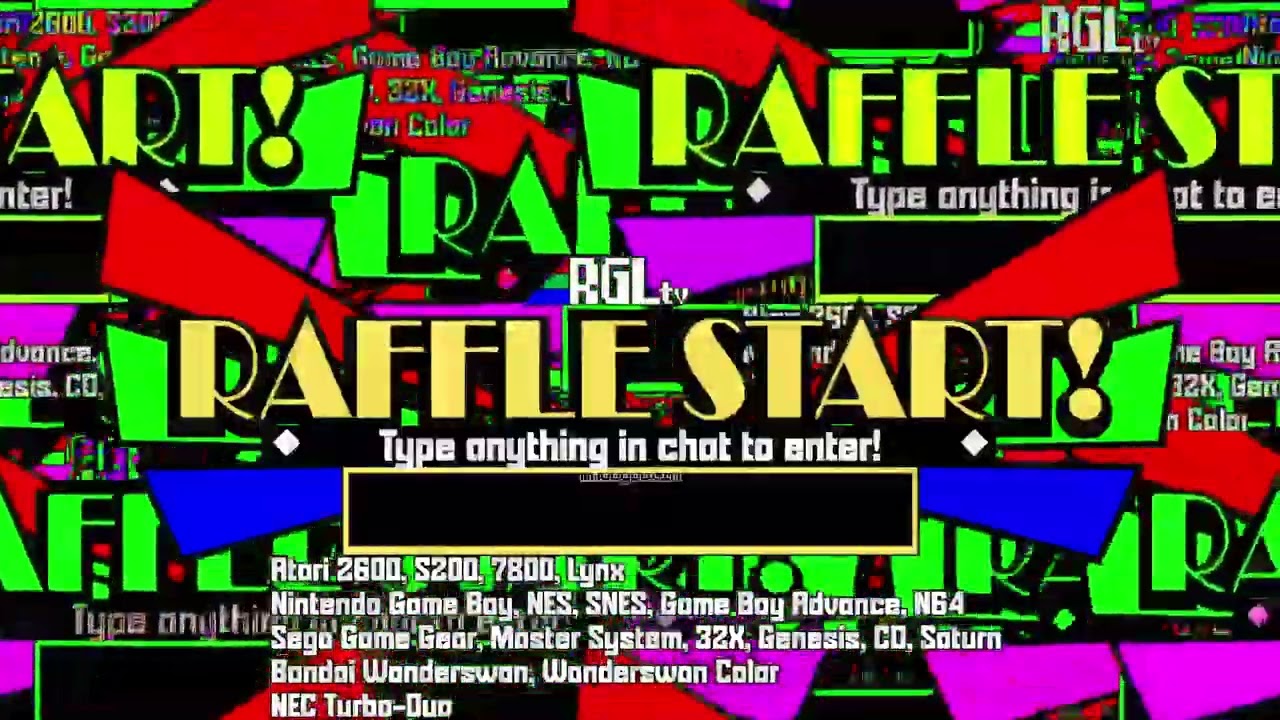 RGLtv Presents:  Raffles? In 2026? Come chat and maybe pick a game to play! 20minutes for subs! ├