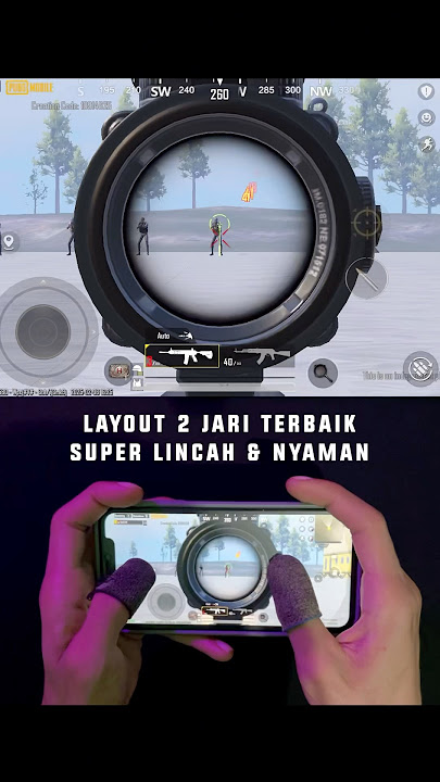 SETTING KONTROL 2 JARI TERBAIK PUBG MOBILE