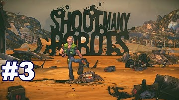 ▶Shoot Many Robots. 1: Дорога счастливых гаек. Пригород. #3