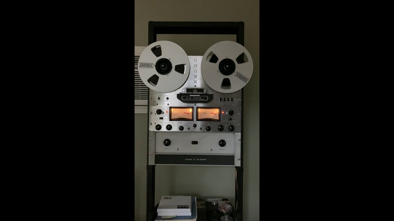 Crown 724 SX Tape Recorder Demo
