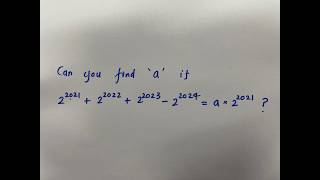 Math Olympiad Problems | Can you solve this? | Simplify Exponents | Algebra
