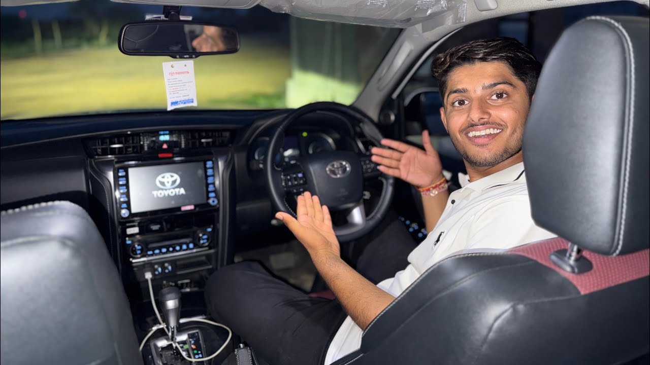 आखिरकार - Fortuner ghar pe leke Aagya 🏠 !! Kapsa vlog 66