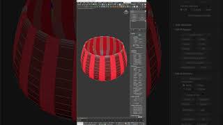 Quick Flower Pot Relief Modeling in 3Ds Max  #modelingtips #3dsmax #shorts