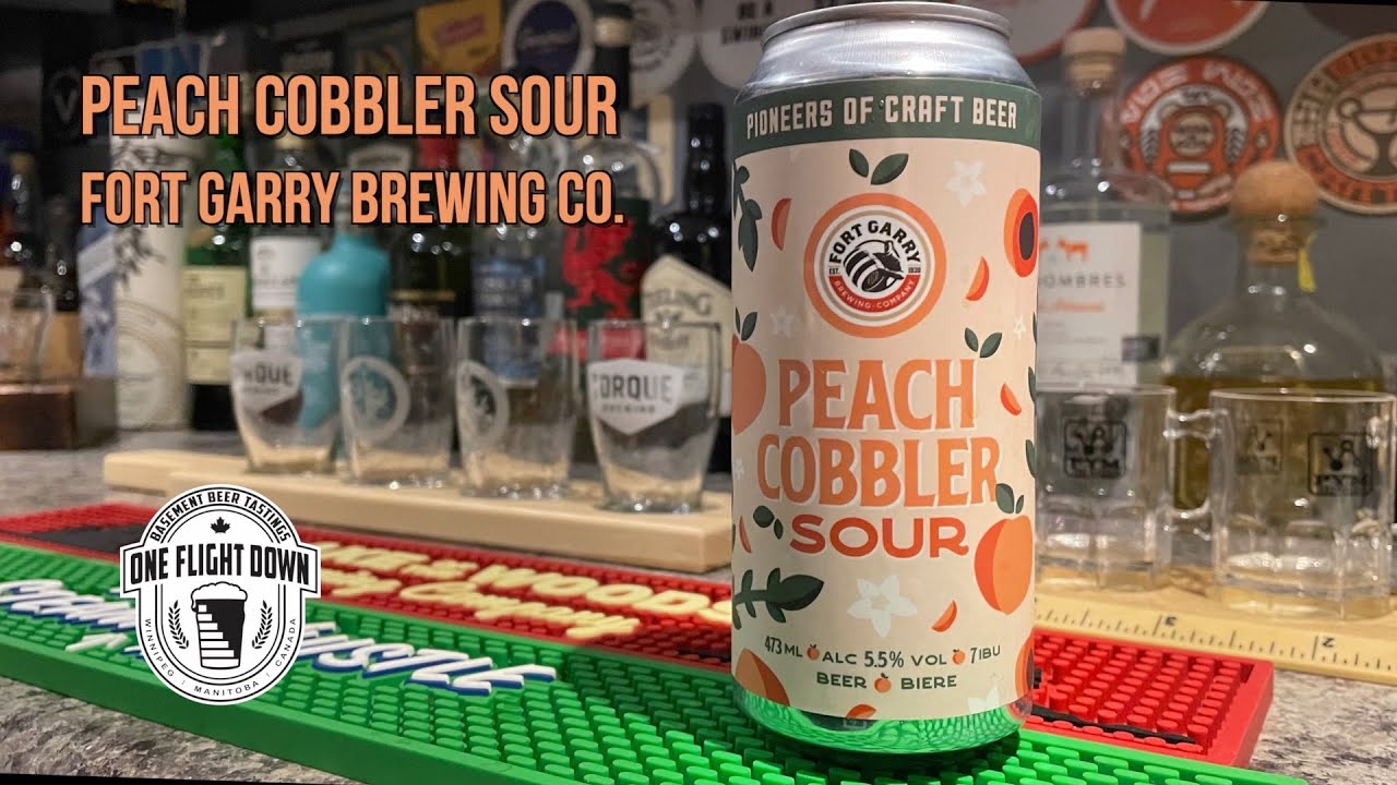 Peach Cobbler Sour Fort Garry Brewing YouTube