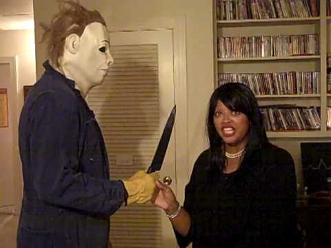 LISA MEETS MICHAEL MEYERS....REALLY...  Lisa's World!" Starring Donna M. Butler