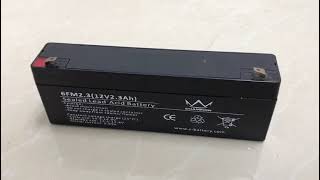 12v2.3ah champion agm battery