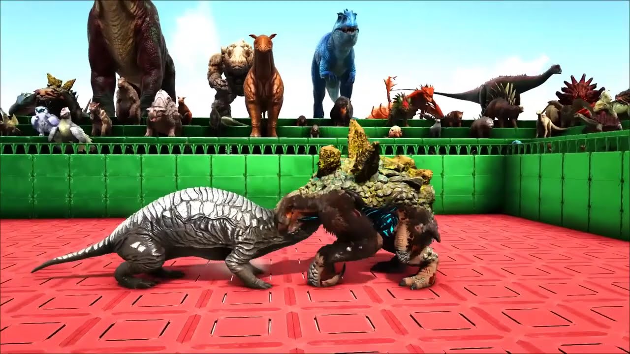 🔥 ARK: Torneio ÉPICO 1v1 – Todas as Criaturas em Combate! ⚔️🦖🏆