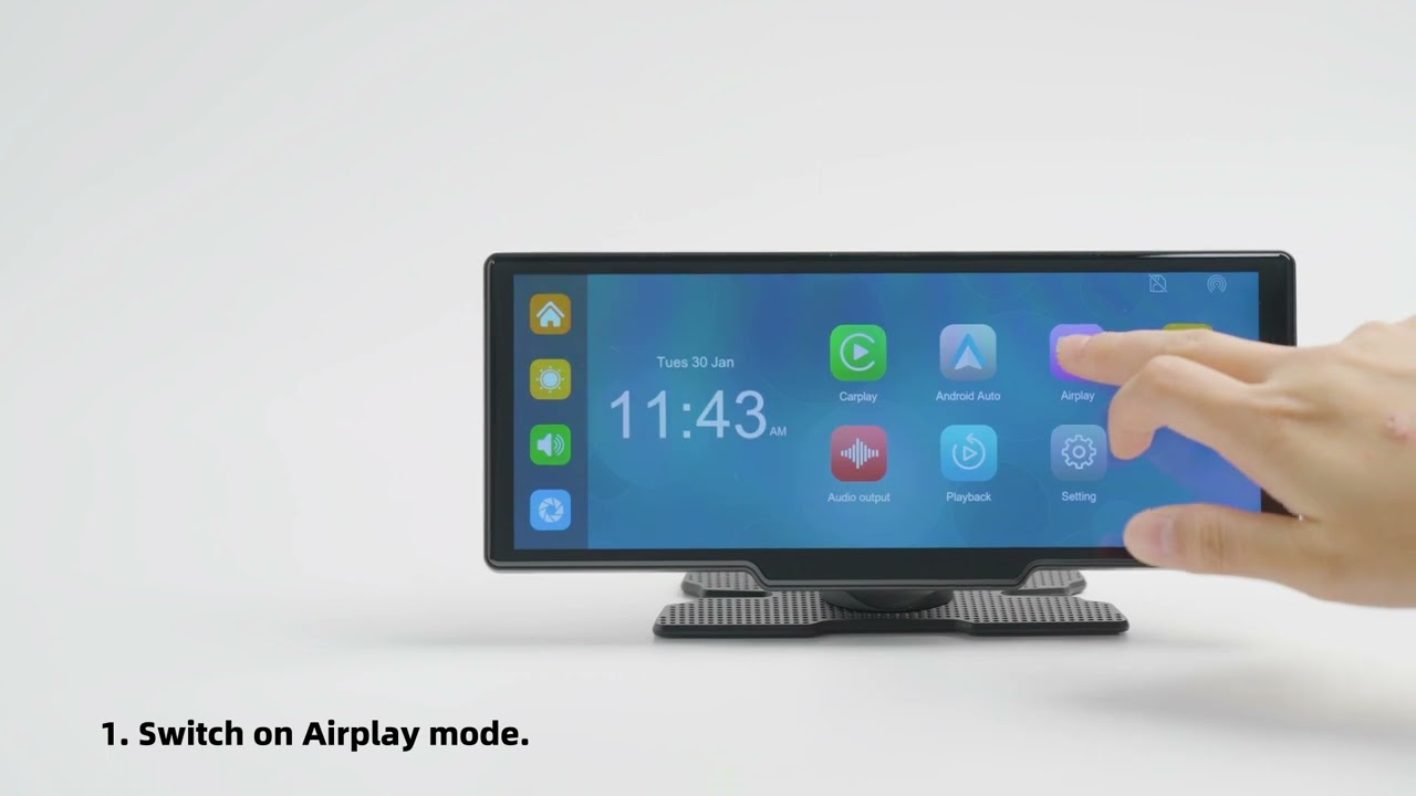 Avylet RC06 Phone Connection Step（Carplay，Android Auto，Airplay