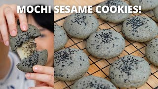 MOCHI SESAME COOKIES!