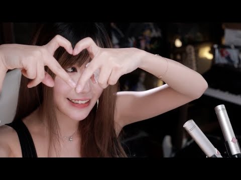 【ASMR MisaCat33】Hourglass丨Scratch the Cup丨Ear Eating丨Beauty Blender丨Heartbeat Simulation丨Pantyhose