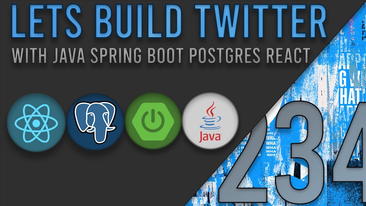 Lets Build Twitter From the Ground Up: Episode 234 || Java, Spring Boot ...
