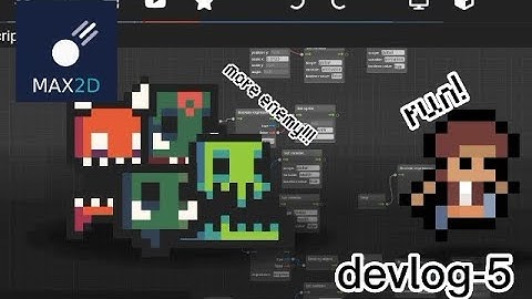 CREATING MY FIRST 2D GAME IN MAX2D||I MAKE MORE ENEMIES
