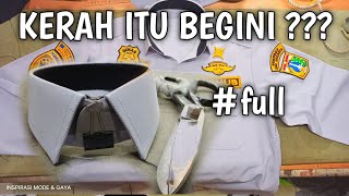 MENJAHIT KERAH KEMEJA | KERAH PDH | KERAH BATIK YANG BAIK