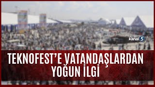 Vatandaşlar Teknofeste Akın Etti