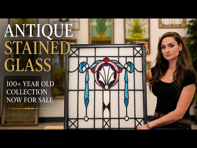 Antique Stained Glass Collection | 100+ Year Old Historic Windows
