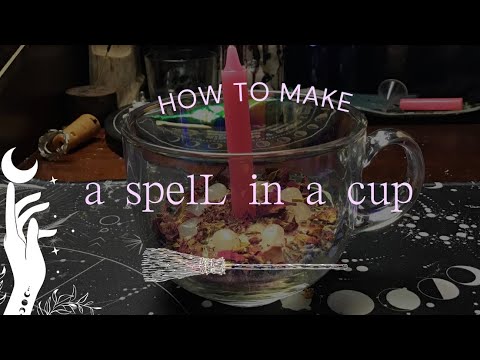 Spell/ritual in a cup - YouTube