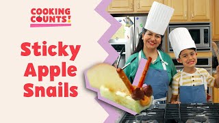 Apple Snails Recipe for Little Chefs! | Cooking Counts | Family Math