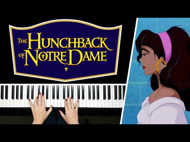God Help The Outcasts - The Hunchback of Notre Dame || PIANO COVER