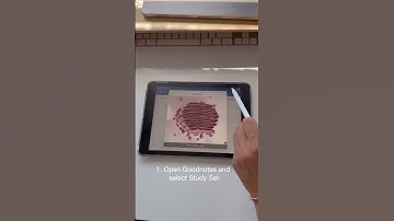How to create flashcards in Goodnotes 📚