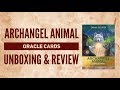 Nouveau cartes oracle animal archange par diana cooper unboxing  review